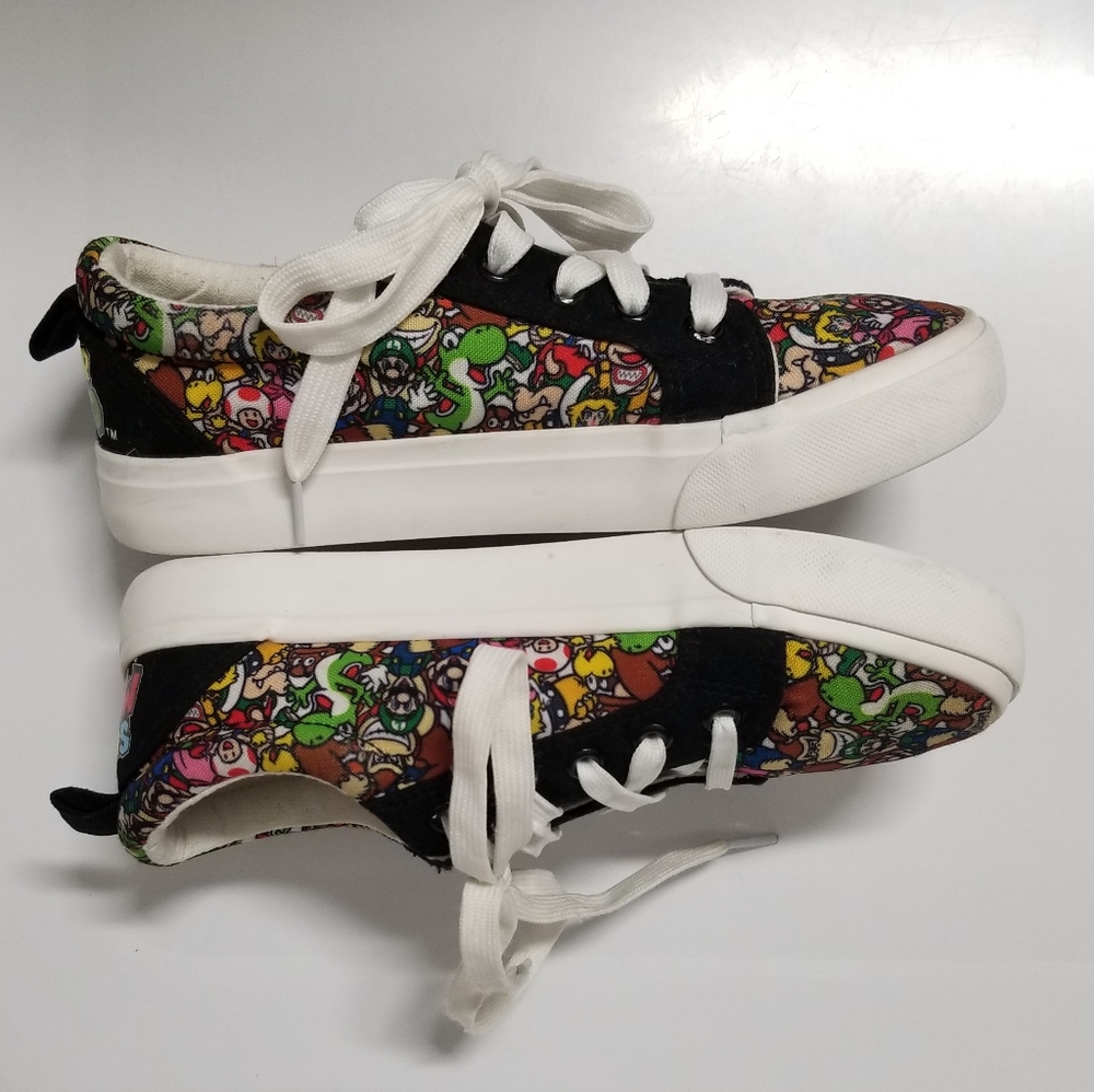Ground Up SUPER MARIO TWIN GORE Unisex Sneaker 3 - Picture 10 of 16